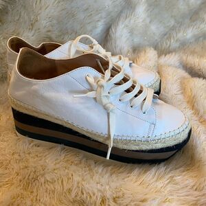 Paloma Barcelo Platform Sneakers Size 38